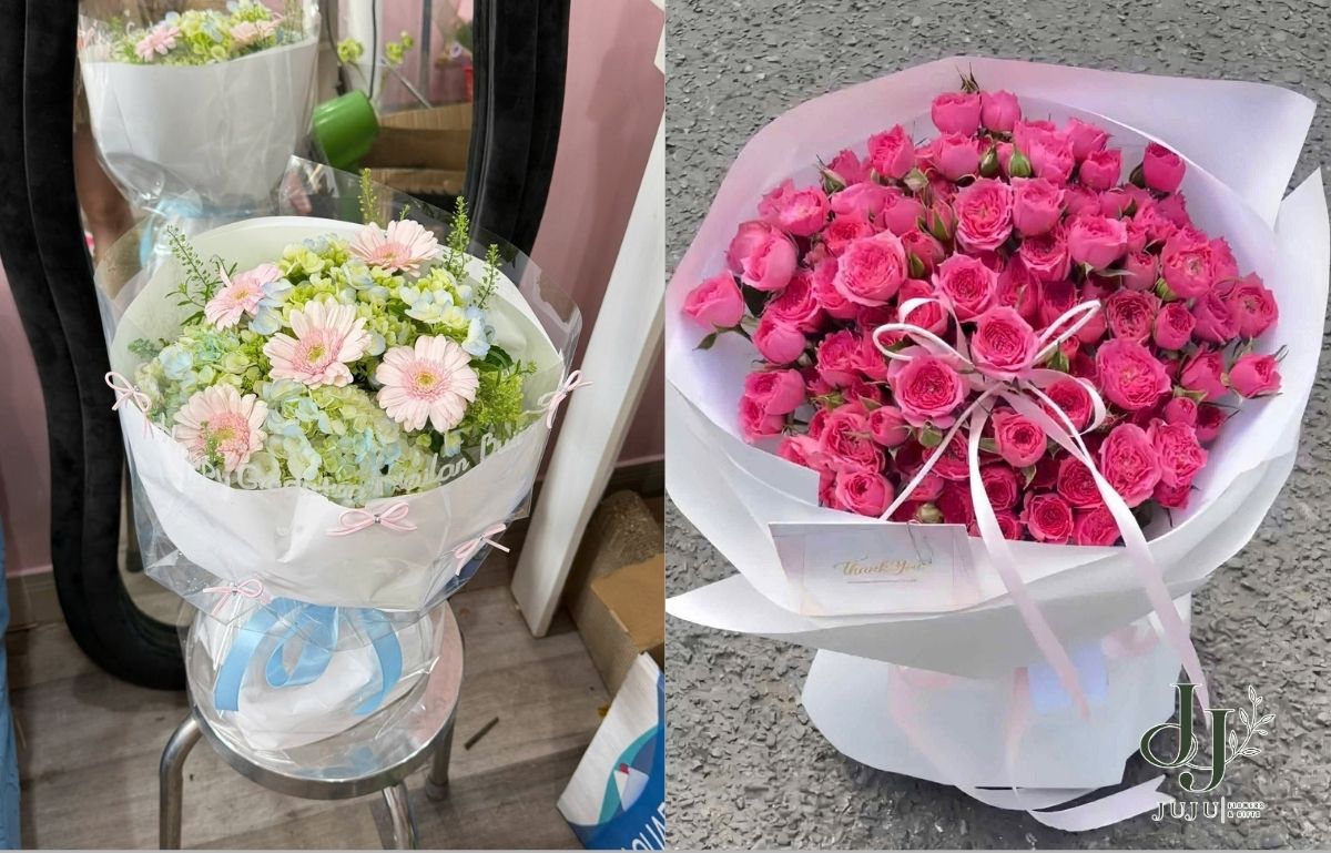 Các mẫu hoa tặng crush đẹp 