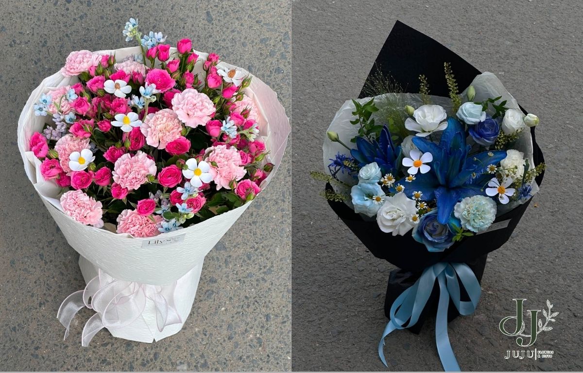 Các mẫu hoa tươi đẹp dành tặng cho người thân, bạn bè