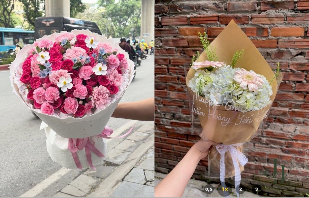 Những mẫu hoa tặng sinh nhật đẹp 