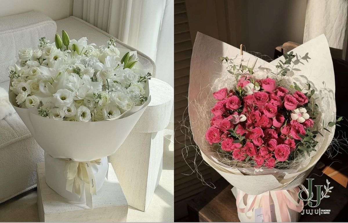 Nên lựa chọn hoa tươi theo màu sắc