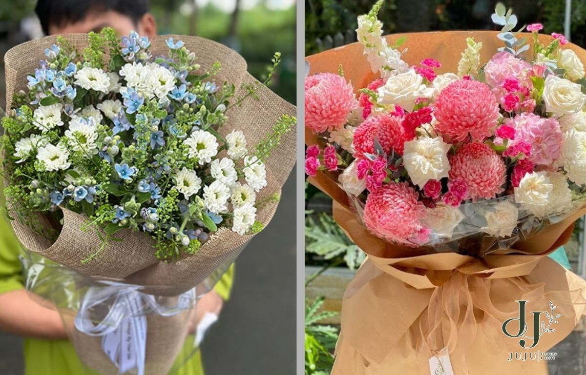 Mẫu hoa tặng ngày của mẹ đẹp, sang trọng