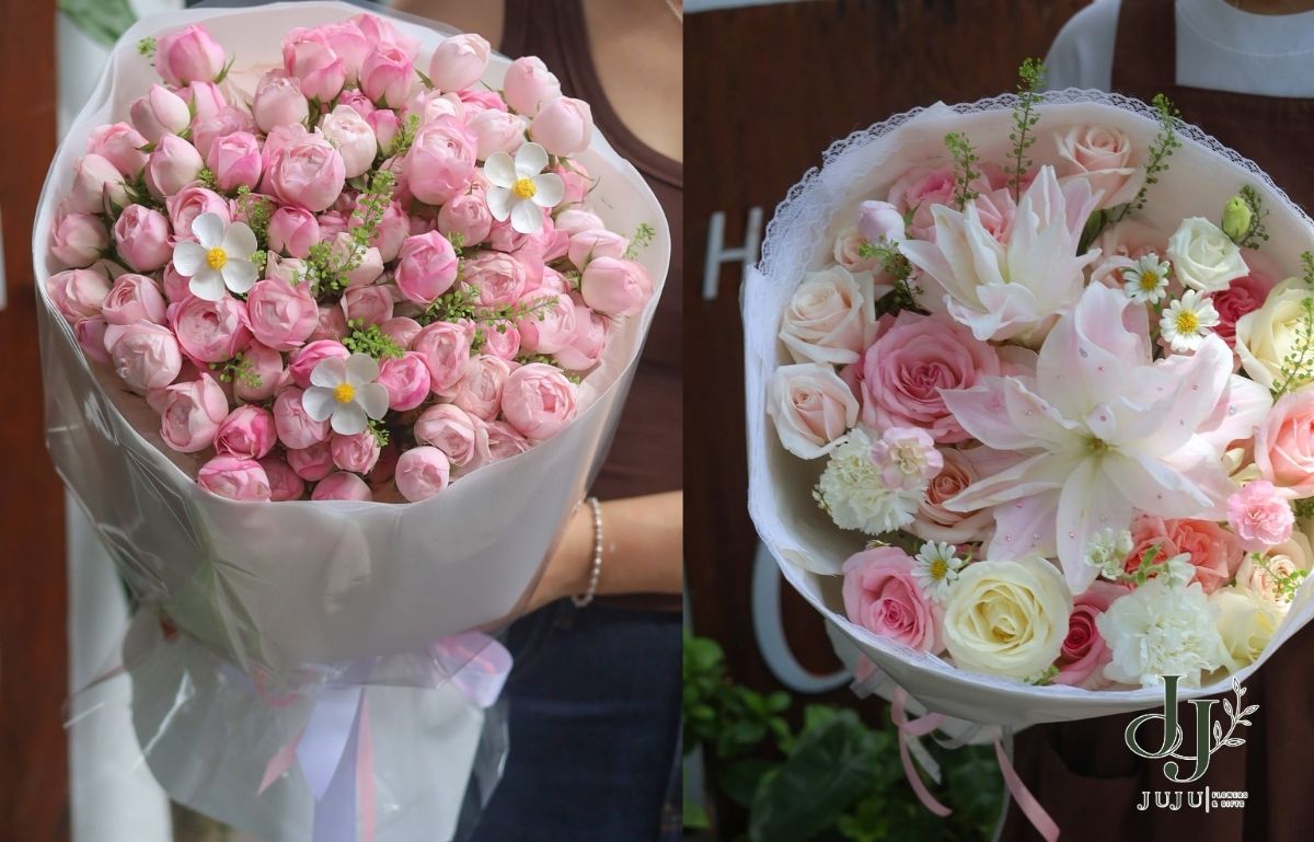 Bó hoa tươi dành tặng tốt nghiệp đẹp 
