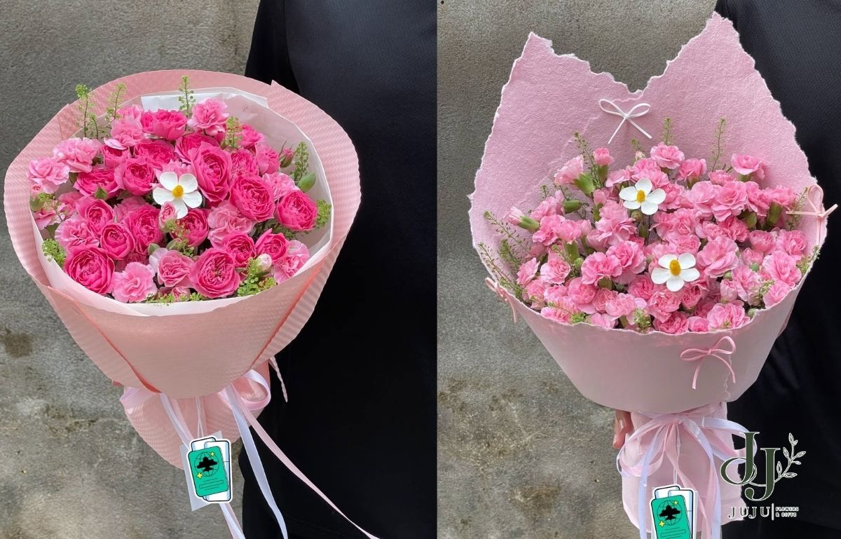 Lựa chọn những mẫu hoa tình yêu đẹp 