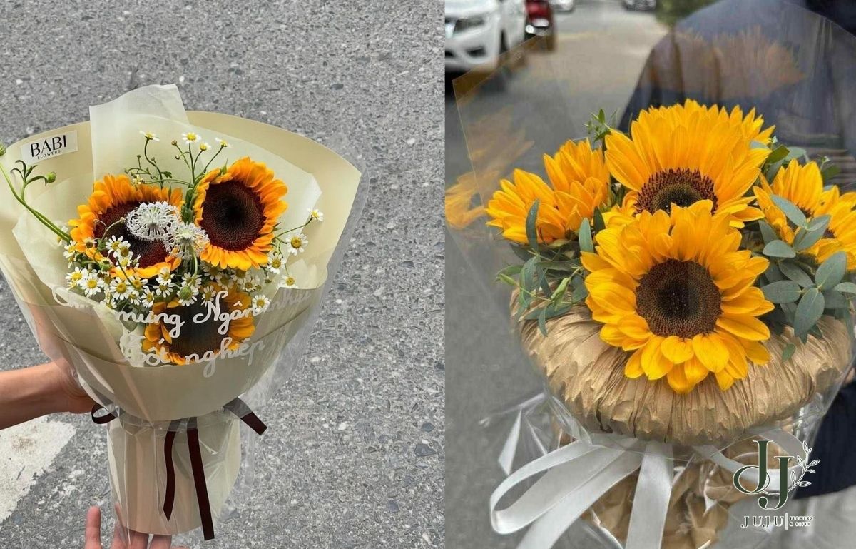 Hoa hướng dương dành tặng cho người yêu 