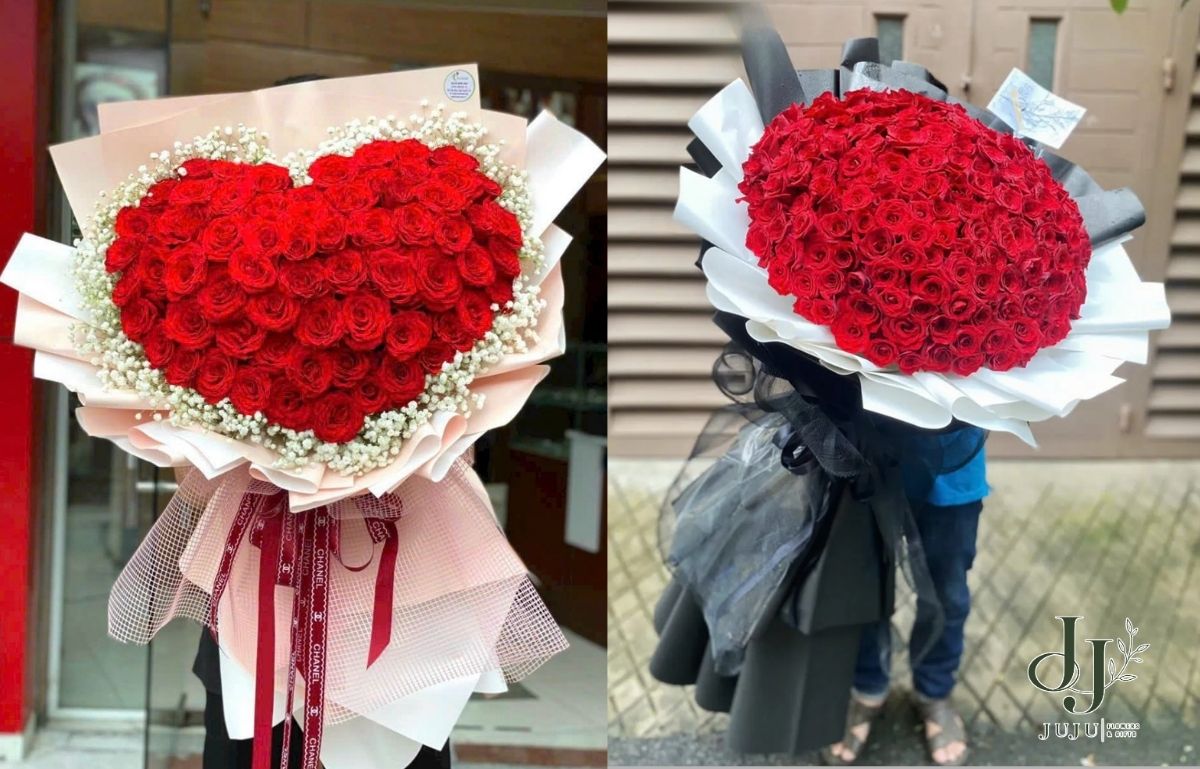 Những mẫu hoa tặng vợ 