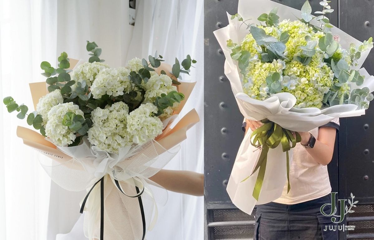 Hoa mix hồng và cát tường nhiều mẫu cho bạn lựa chọn 