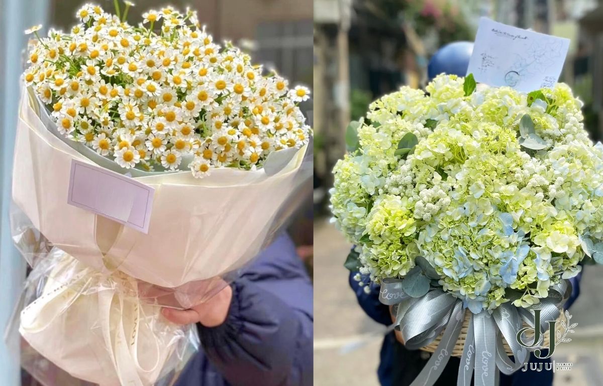 Những mẫu hoa tươi đẹp dành tặng cho bạn bè
