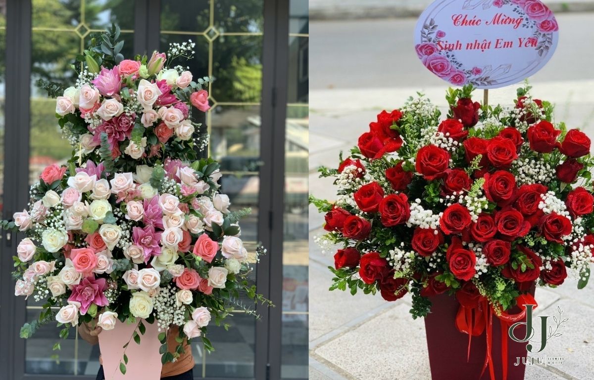 Các mẫu hoa tươi đẹp dành tặng cho bạn 