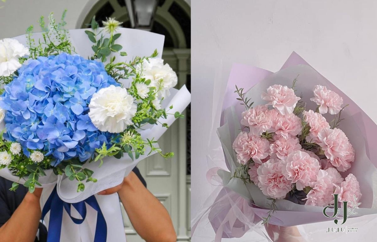 Trước khi giao cho khách nhân viên chụp ảnh gửi trước