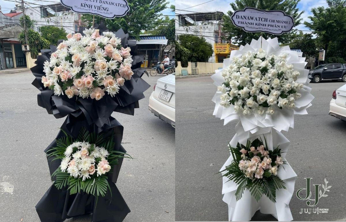 Hoa kính viếng nhiều mẫu 