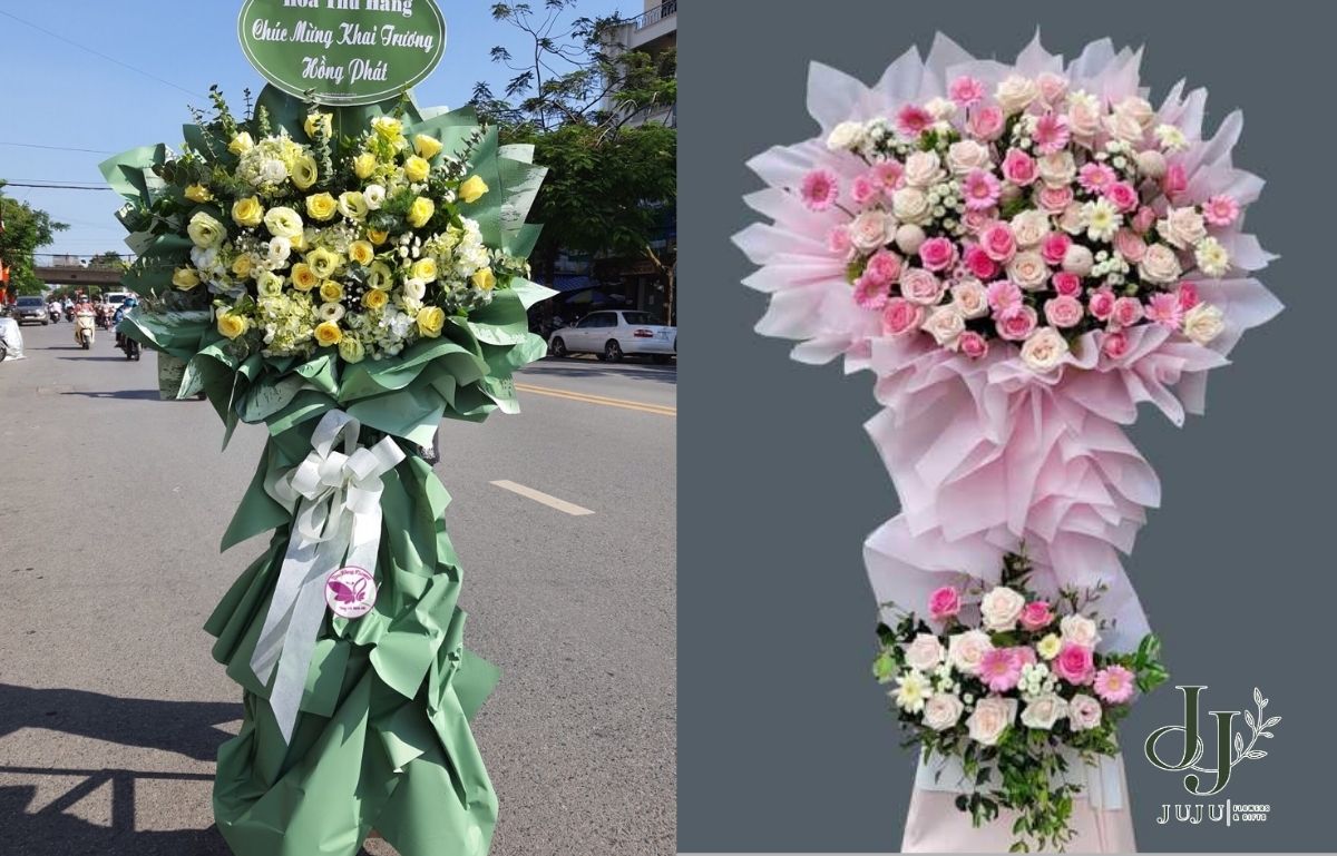 Các mẫu hoa chúc mừng đẹp 