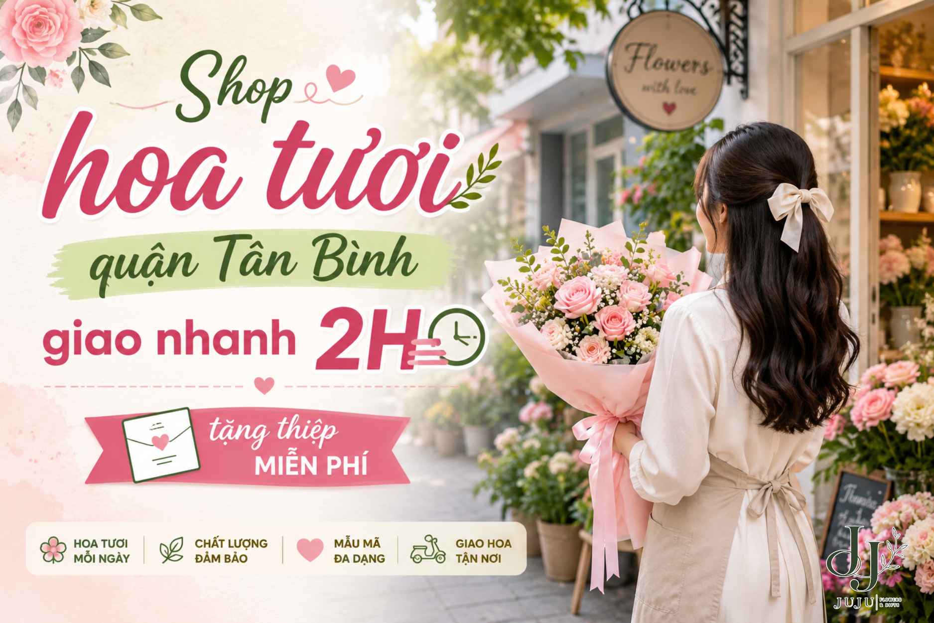 Shop hoa tươi quận Tân Bình nên lựa chọn