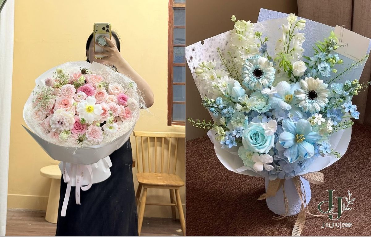 Chọn hoa tươi theo nhiều sự lựa chọn khách hàng 