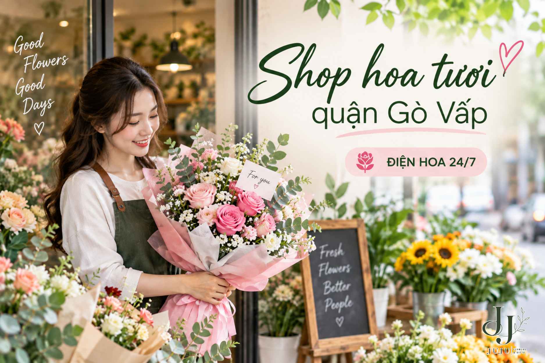 Shop hoa tươi ở quận Gò Vấp