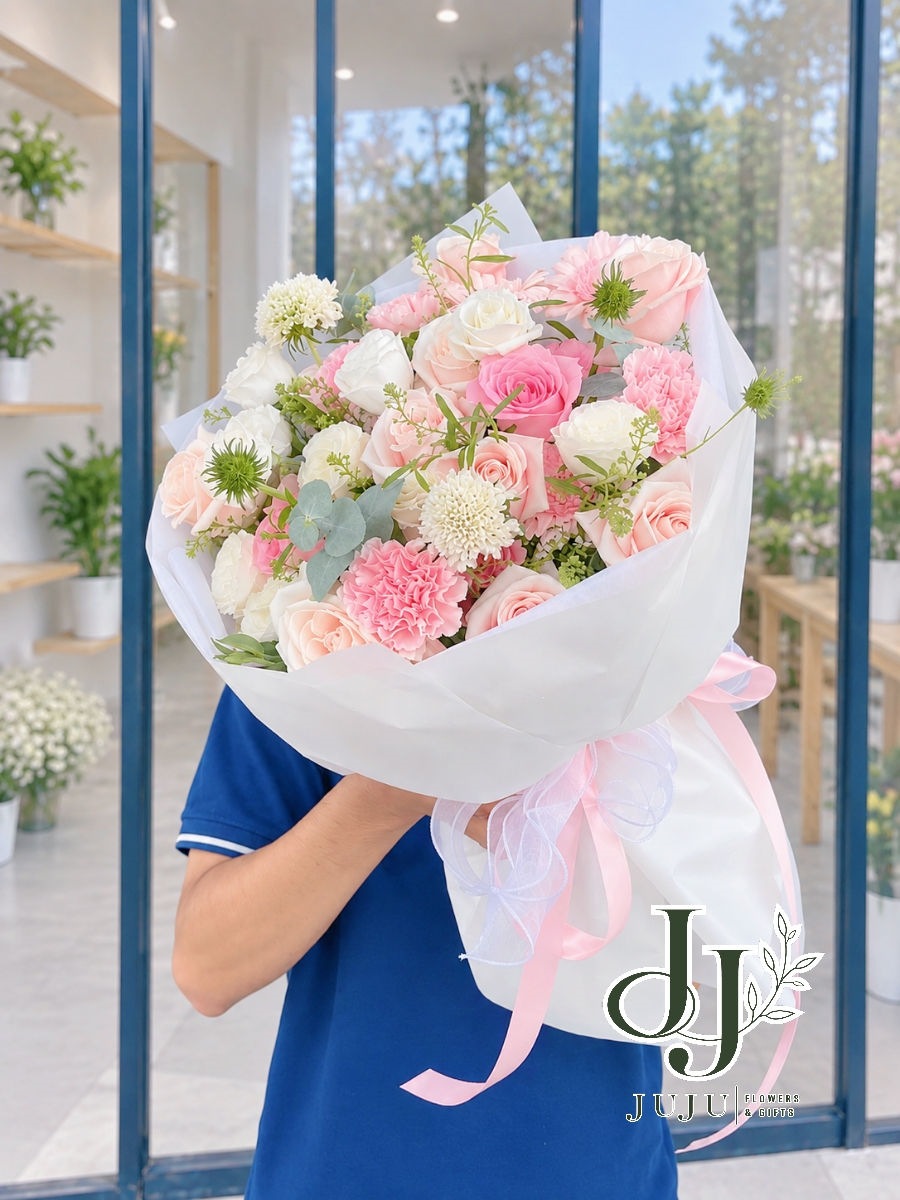 Bó hoa hồng tặng bạn gái BHT013