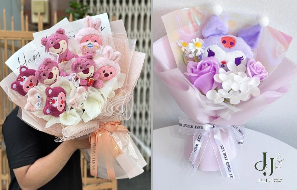 Hoa tặng cho em bé nhân dịp 1/6 đẹp