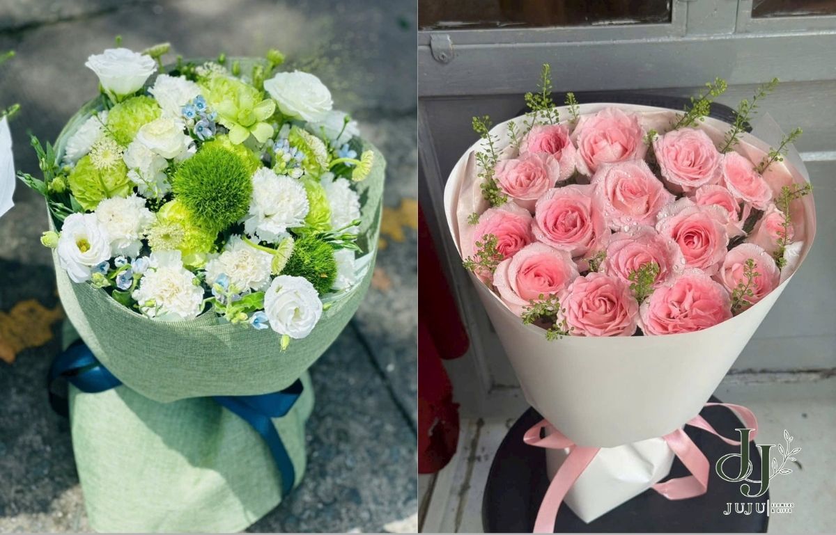 Bó hoa sang trọng, giao hàng tận nơi