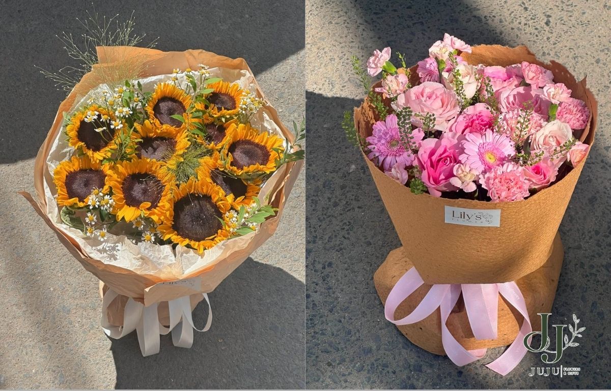 Hoa tươi tặng bạn bè, người thân làm kinh doanh
