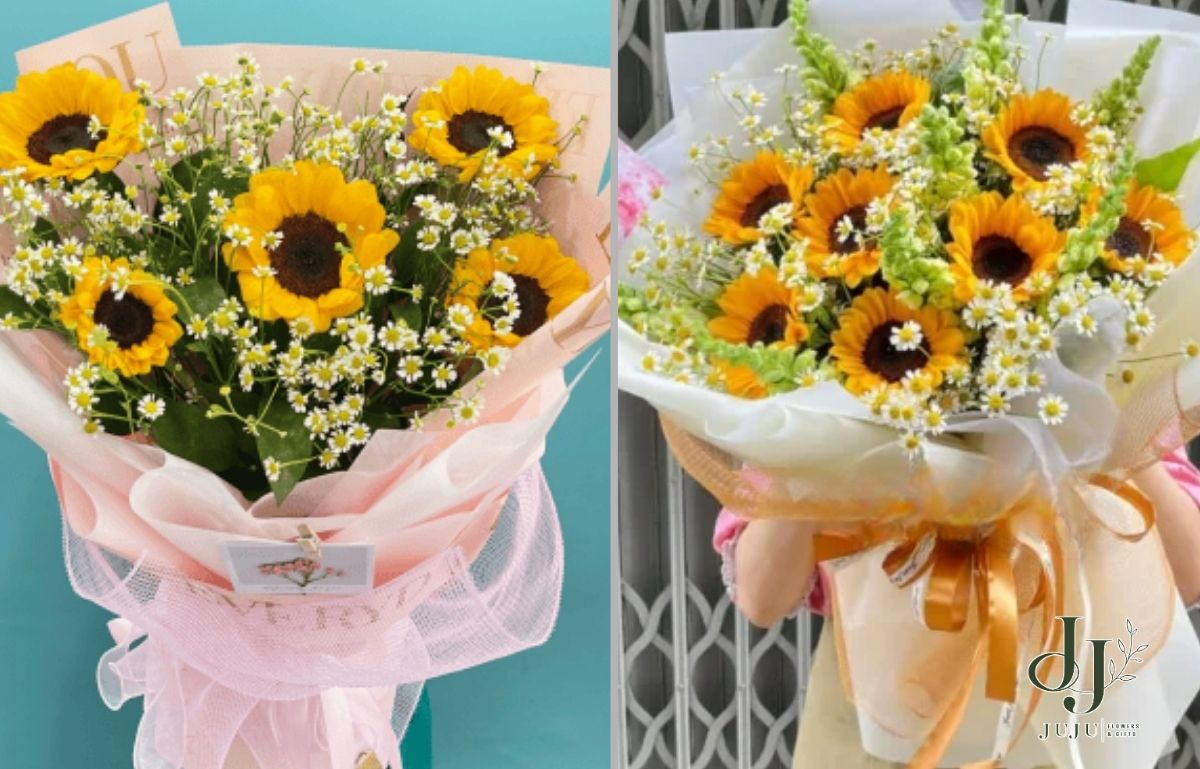Lựa chọn mẫu hoa tươi đẹp dành tặng cho chị gái