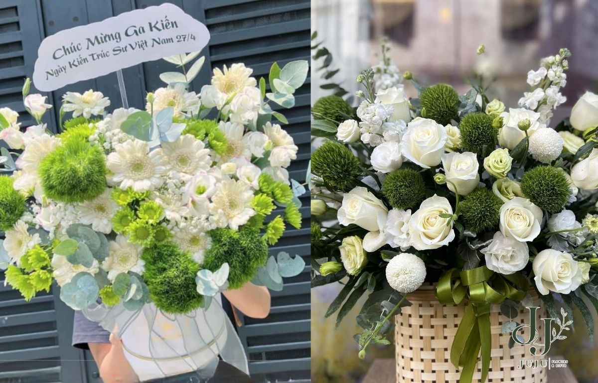 Hoa khai trương nhiều mẫu đa dạng cho khách hàng lựa chọn
