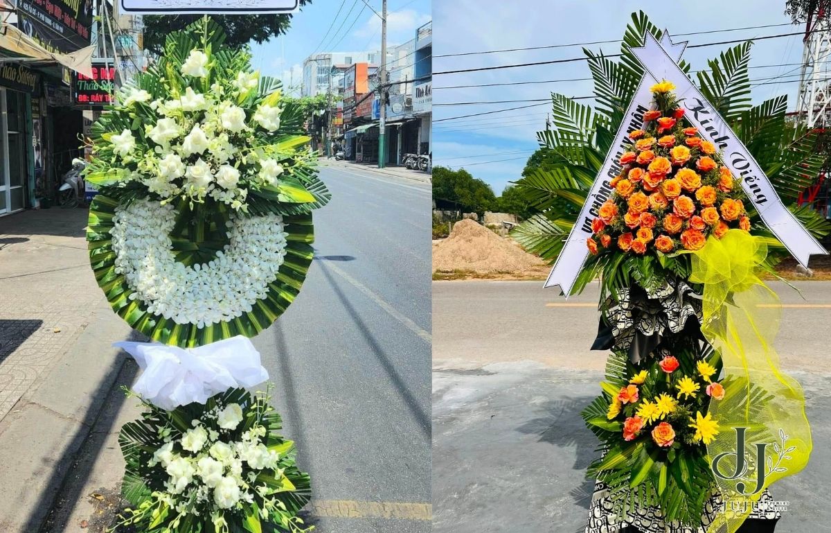 Các mẫu hoa kính viếng đẹp, sang trọng nhất 