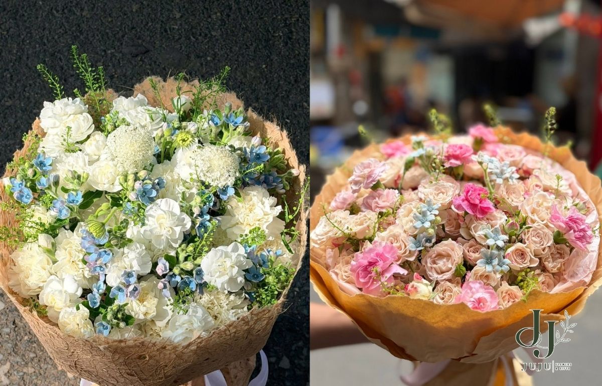 Lựa chọn mẫu hoa tươi tặng vợ đẹp