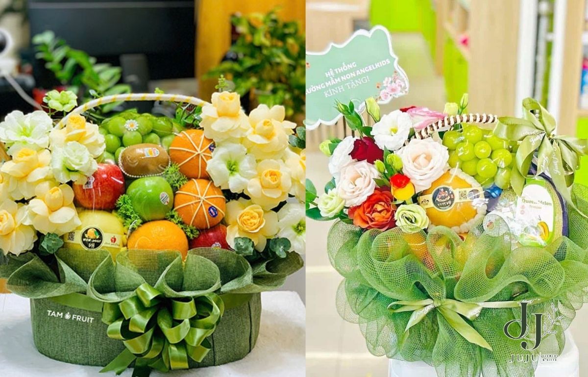 Mẫu hoa tươi đẹp dành tặng đối tác 
