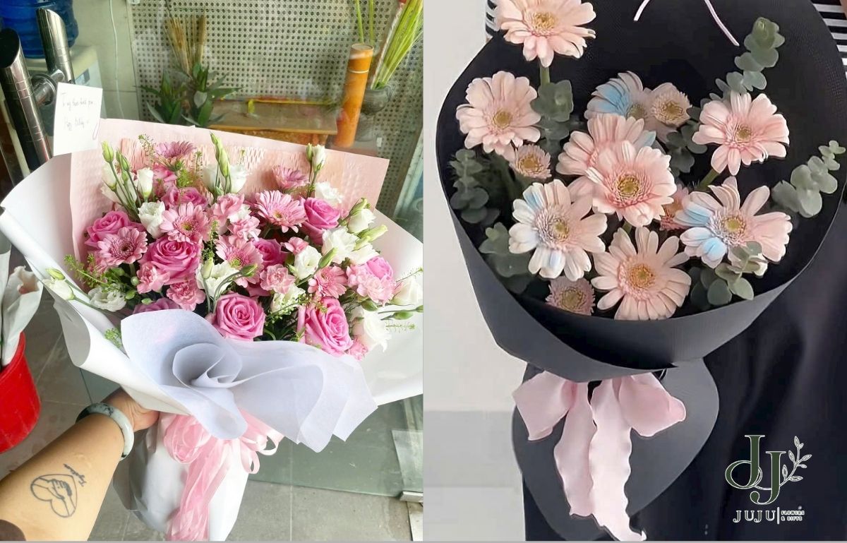 Thiết kế những mẫu hoa tươi dành tặng cho mẹ