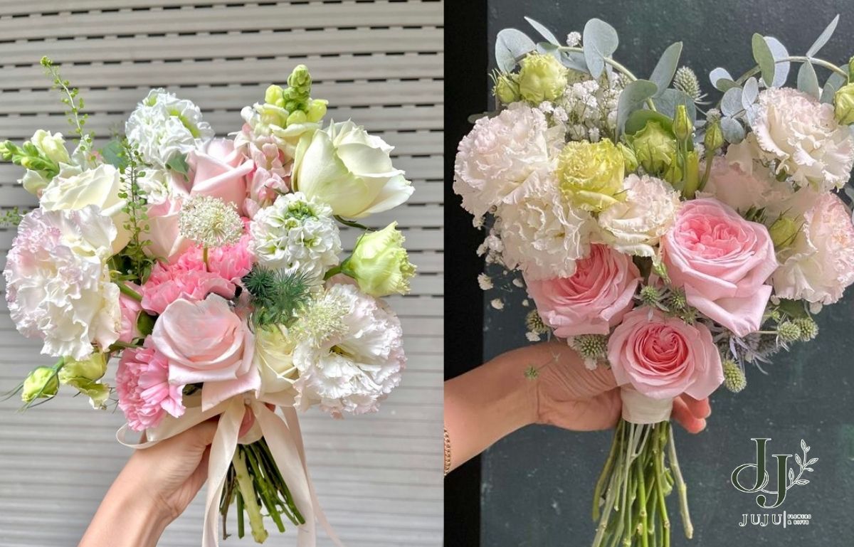 Đặt hoa cưới đa dạng mẫu đẹp