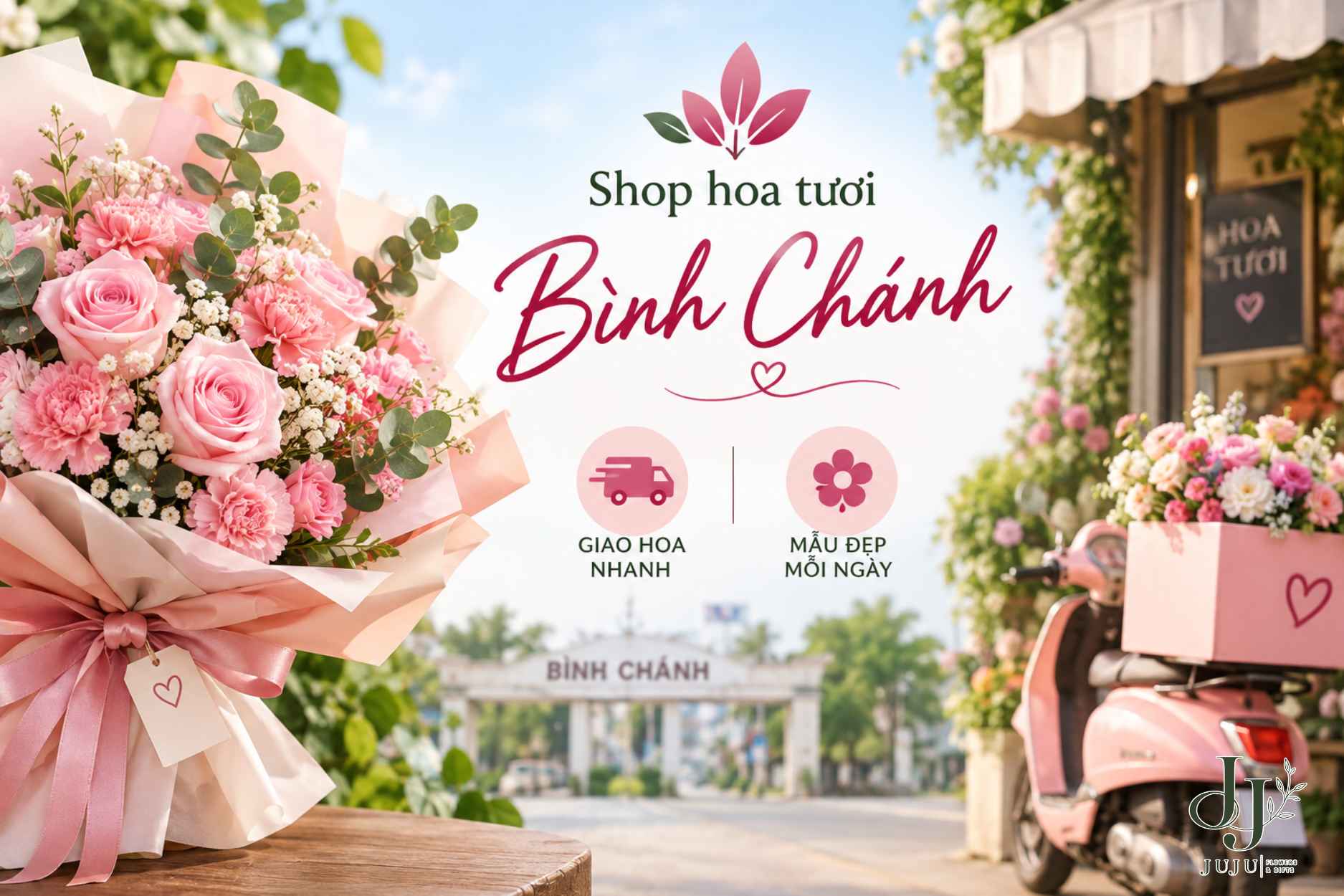 Shop hoa tươi đẹp nên lựa chọn ở Bình Chánh