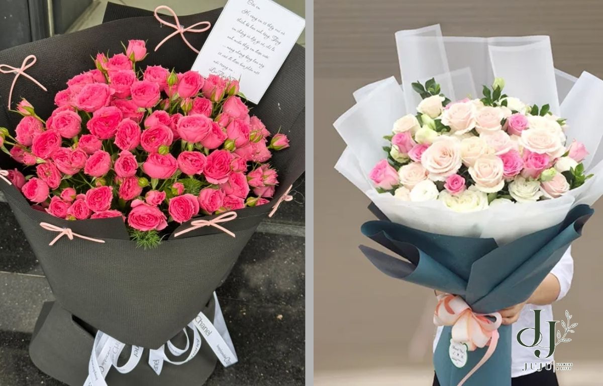 Hoa tươi dành tặng cho người yêu, vợ đẹp 