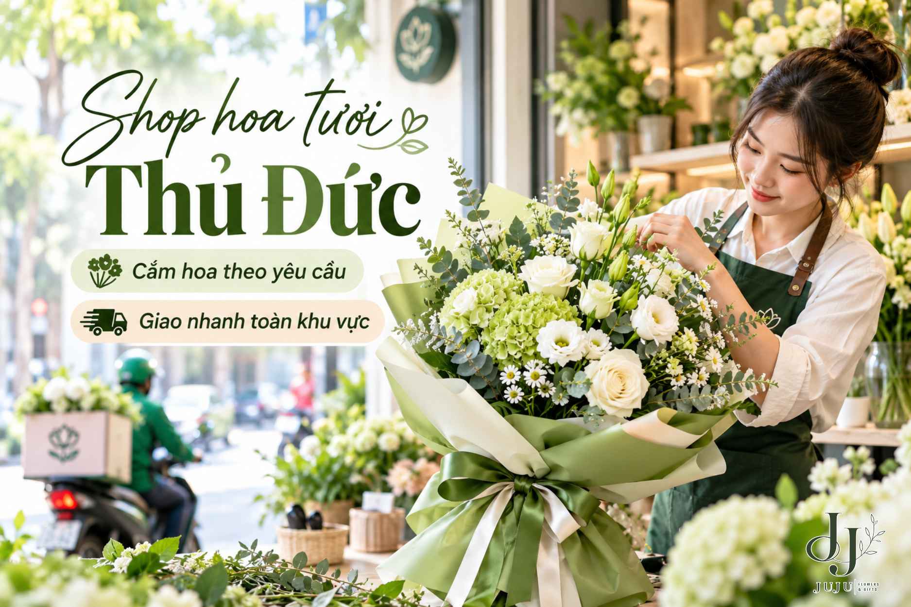 Shop hoa tươi Thủ Đức nhiều mẫu đẹp