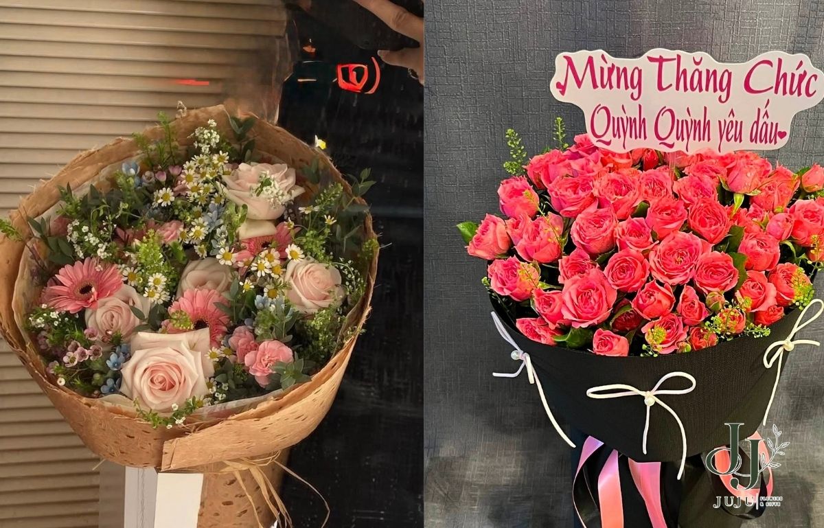 Hoa tặng sinh nhật cho khách hàng