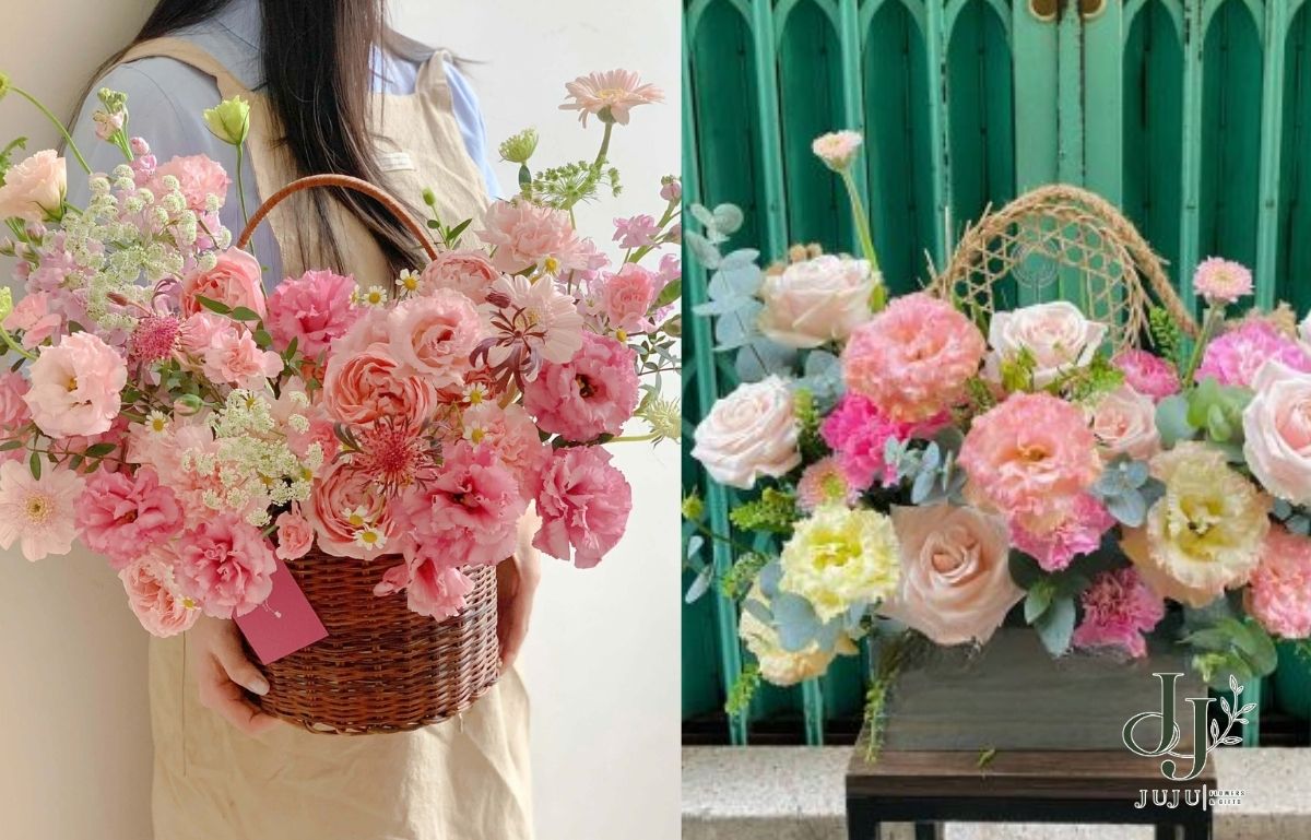 Giỏ hoa tươi được yêu thích mà bạn nên mua