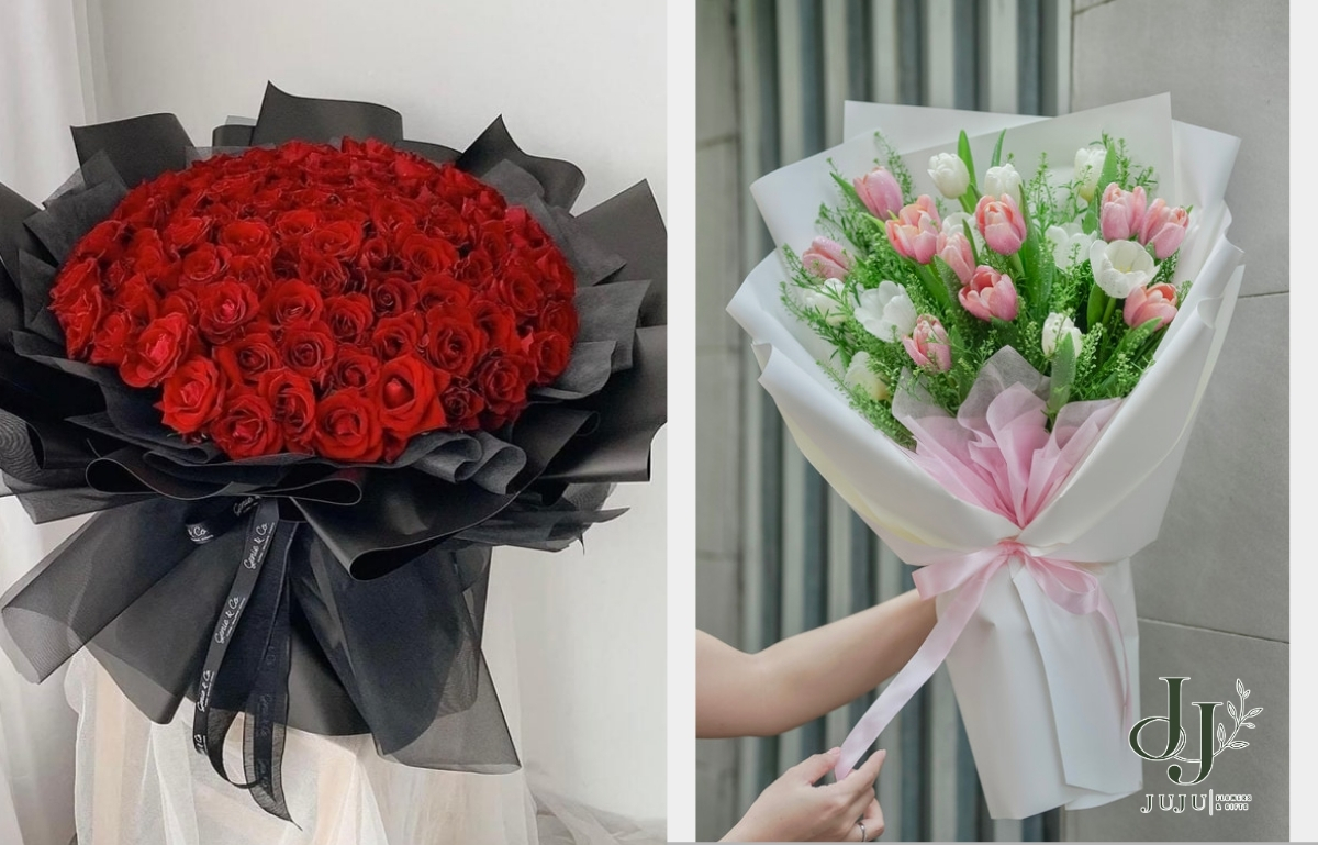 Chọn những mẫu hoa mà mình yêu thích