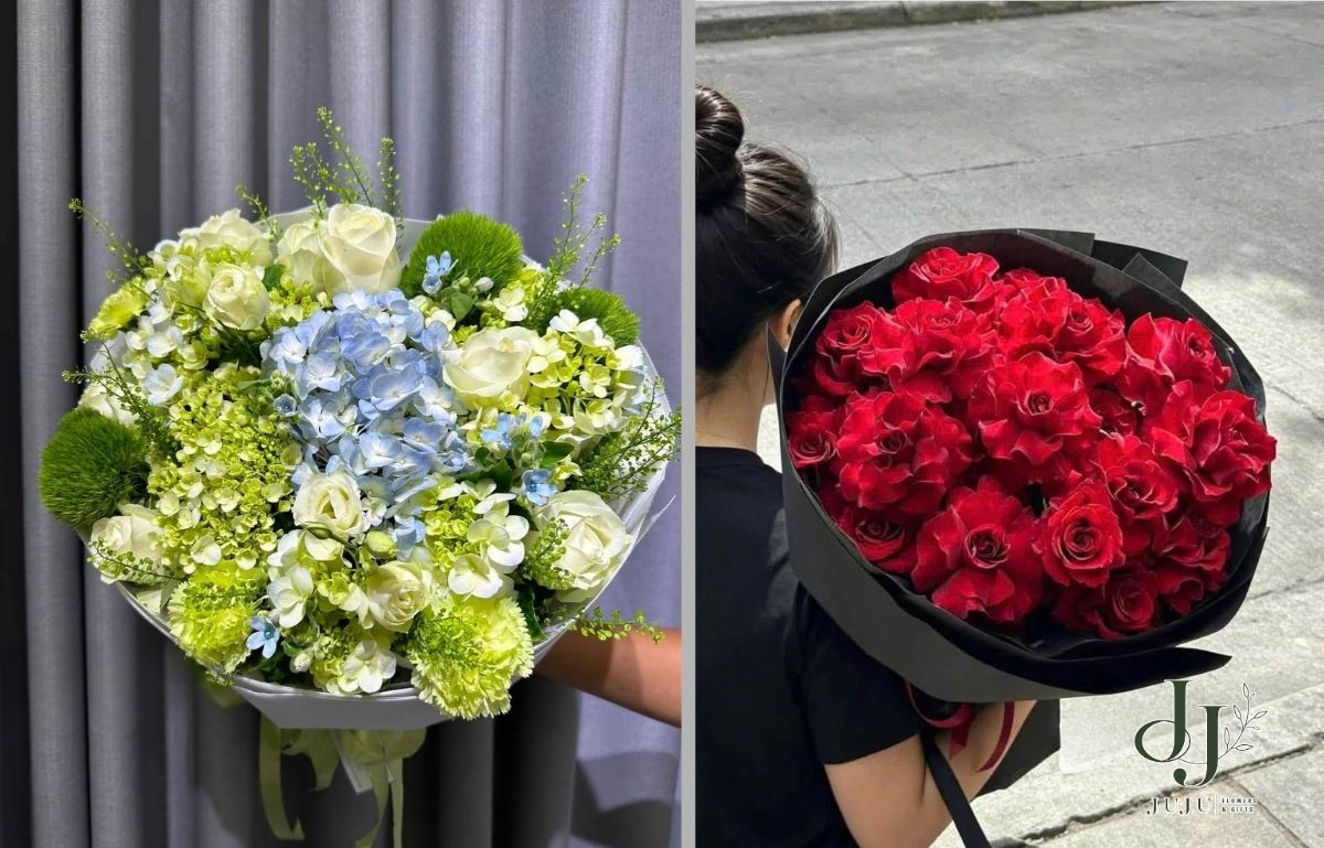 Lựa chọn những mẫu hoa tươi tặng 14/2 độc đáo