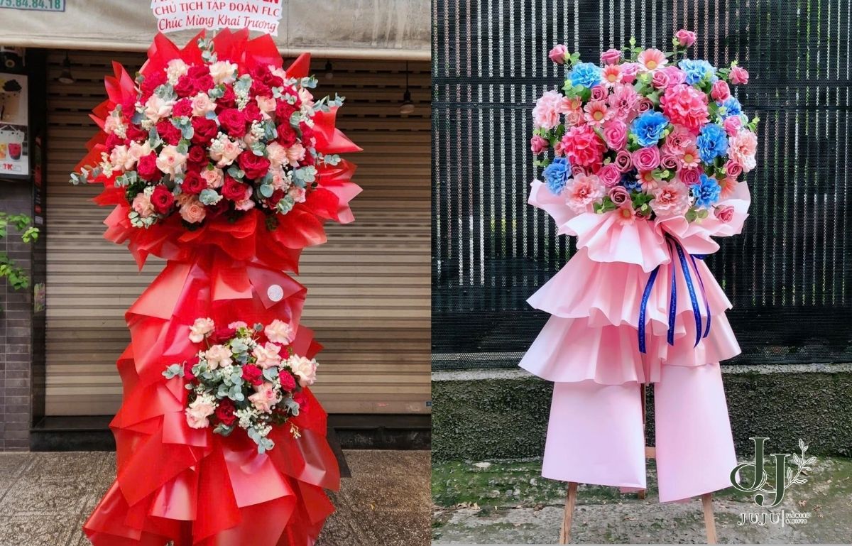 Hoa khai trương đẹp, sang trọng và nhiều mẫu