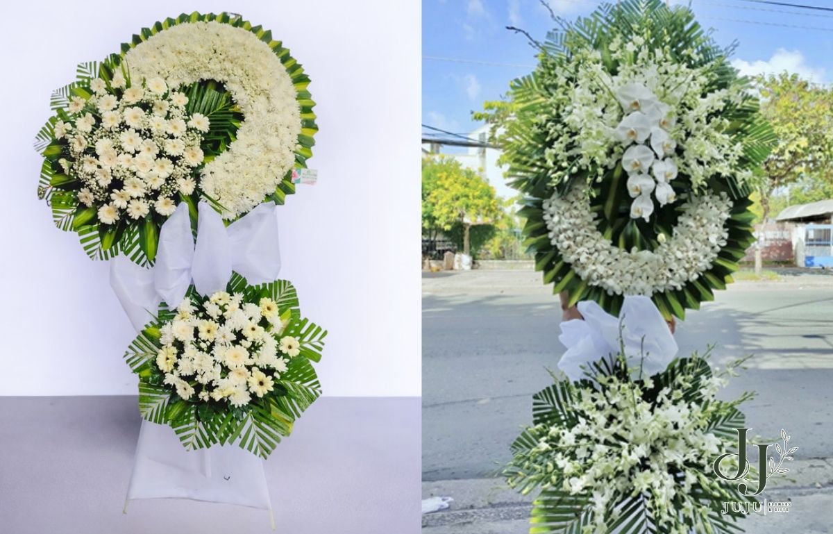 Hoa chia buồn nhiều mẫu đẹp
