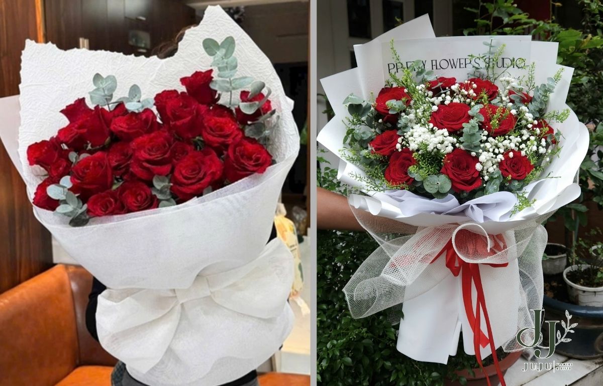 Bó hoa tươi dành tặng sinh nhật mẹ